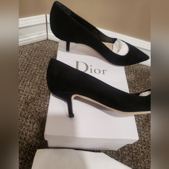 Christian Dior suede pump - Picture 3 of 4